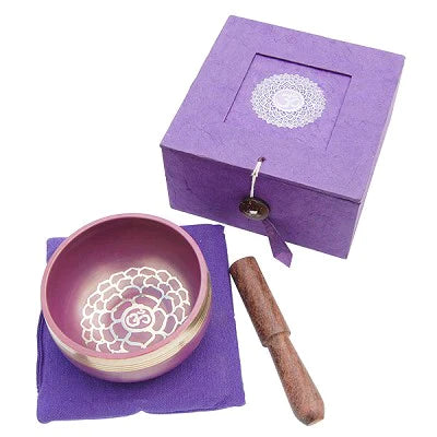 CROWN CHAKRA Singing Bowl Gift Set