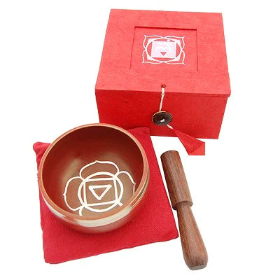 ROOT CHAKRA Chakra Singing Bowl Gift Set