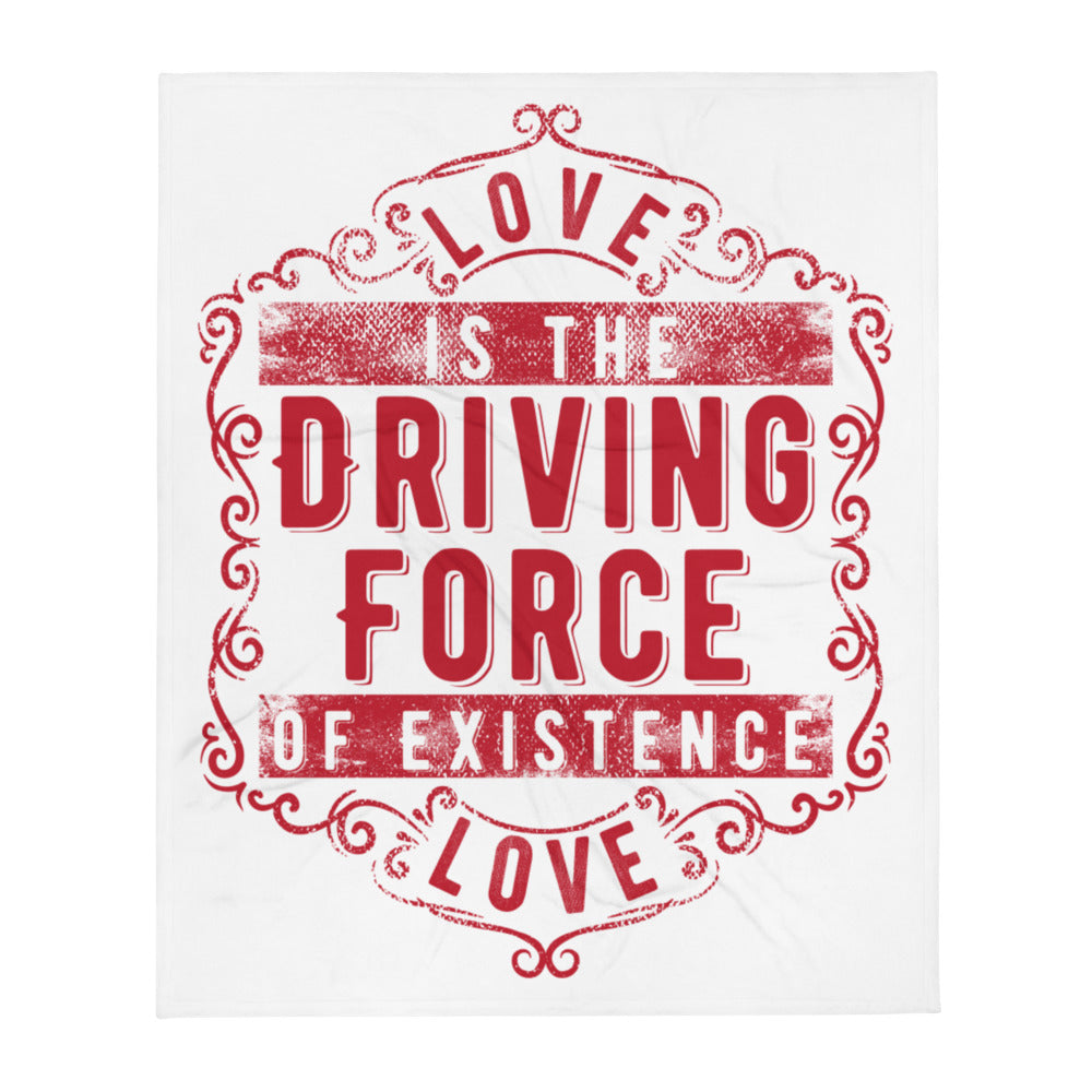Love - The Emblem - (Soft Silk Touch Throw Blanket)