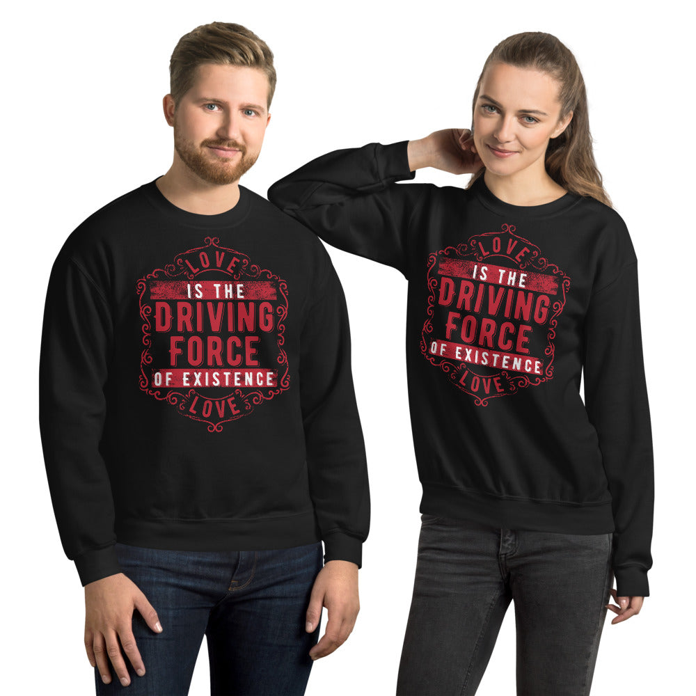 Love - The Emblem - (Unisex Sweatshirt)