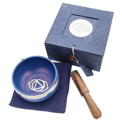 THIRD EYE CHAKRA Singing Bowl Gift Set