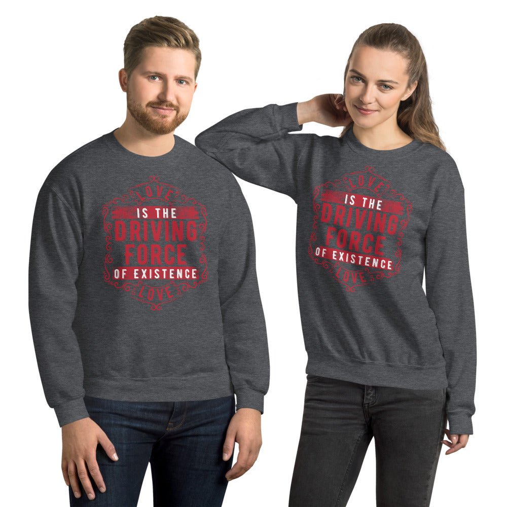 Love - The Emblem - (Unisex Sweatshirt)