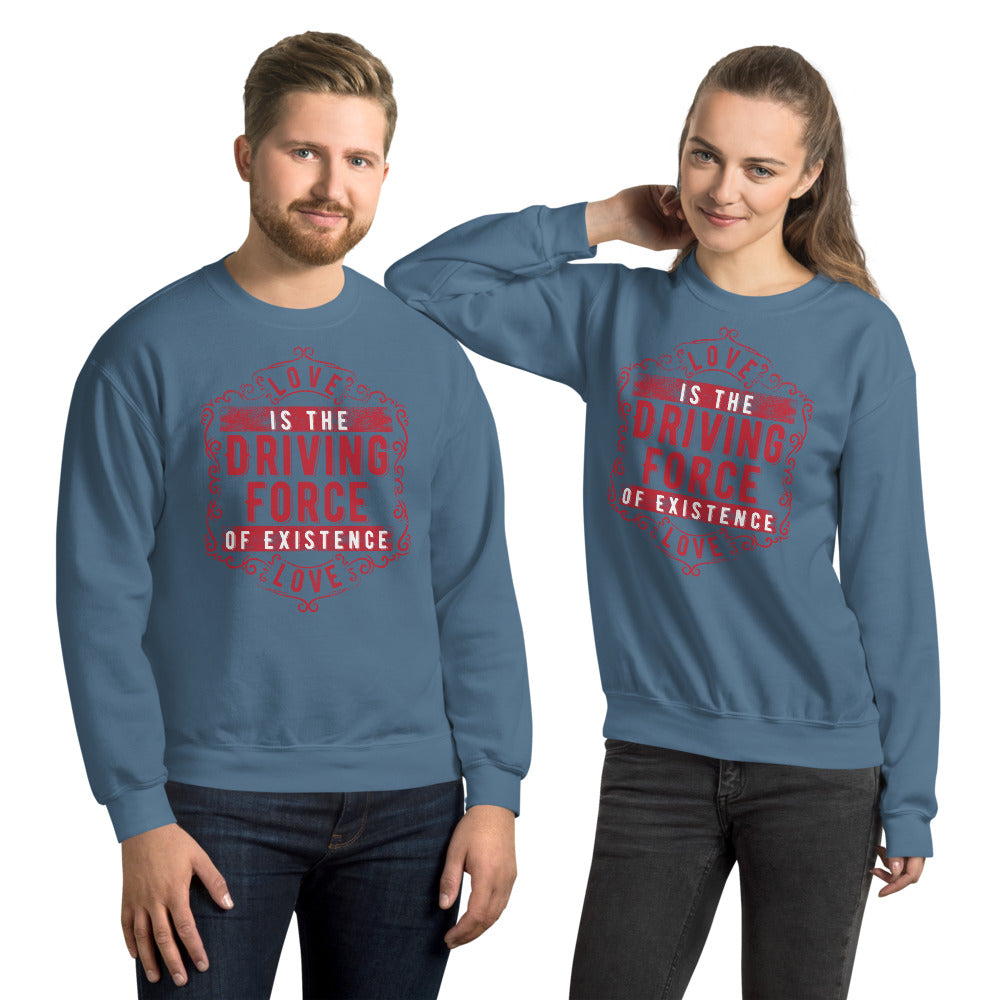 Love - The Emblem - (Unisex Sweatshirt)