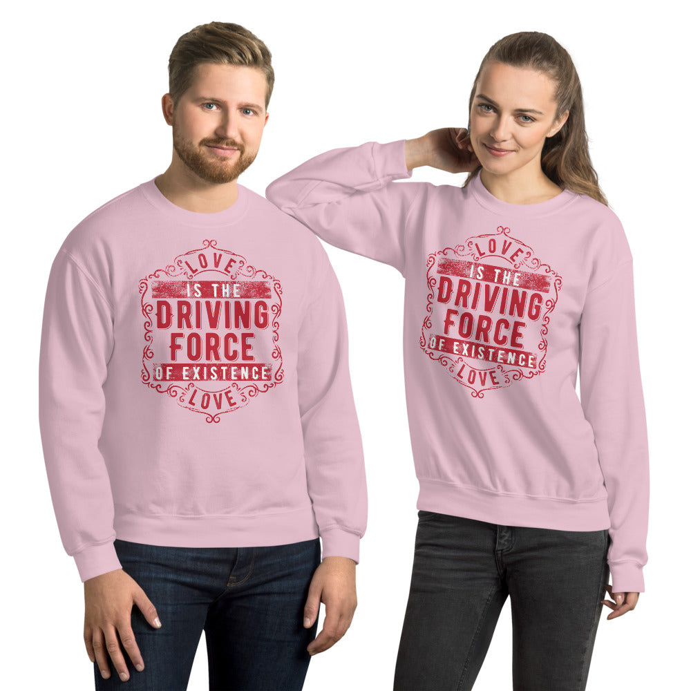 Love - The Emblem - (Unisex Sweatshirt)