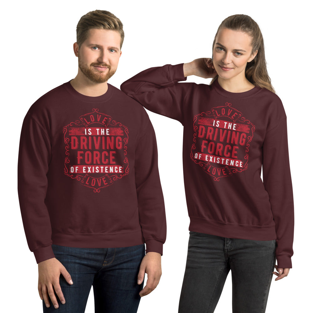 Love - The Emblem - (Unisex Sweatshirt)