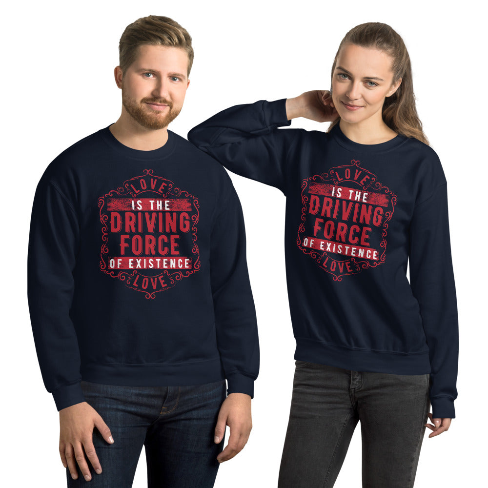 Love - The Emblem - (Unisex Sweatshirt)