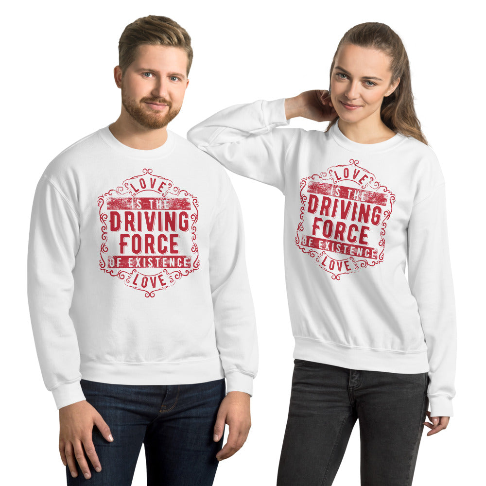 Love - The Emblem - (Unisex Sweatshirt)