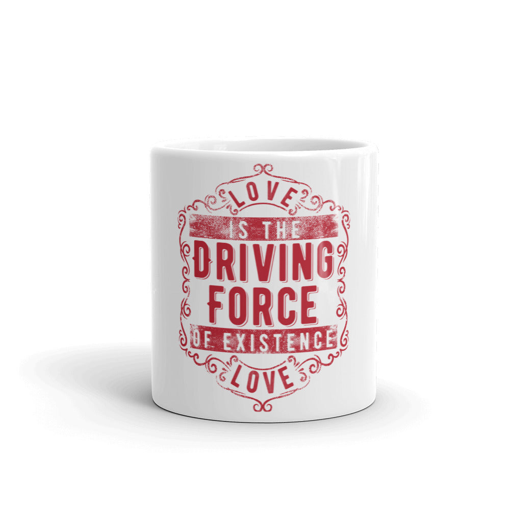 Love - The Emblem - White Glossy Mug