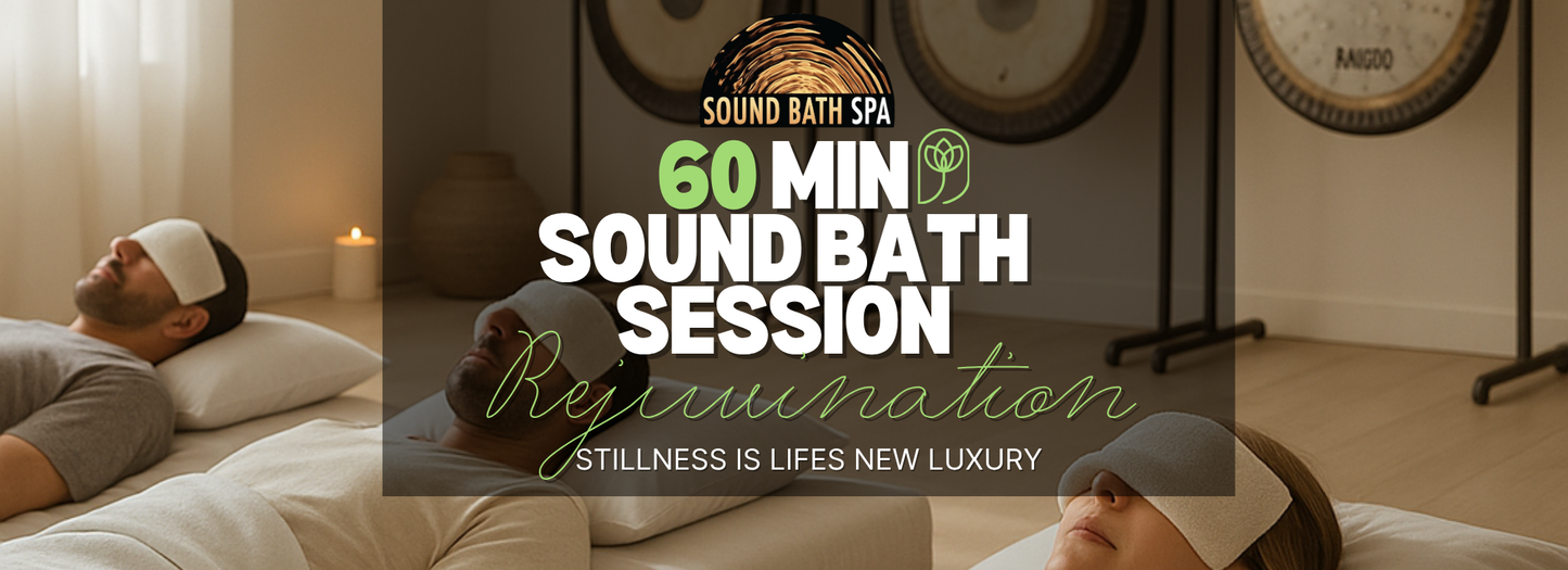 60 Minute Sound Bath Spa Session