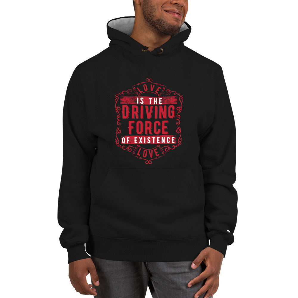 Love - The Emblem - Champion Brand Hoodie