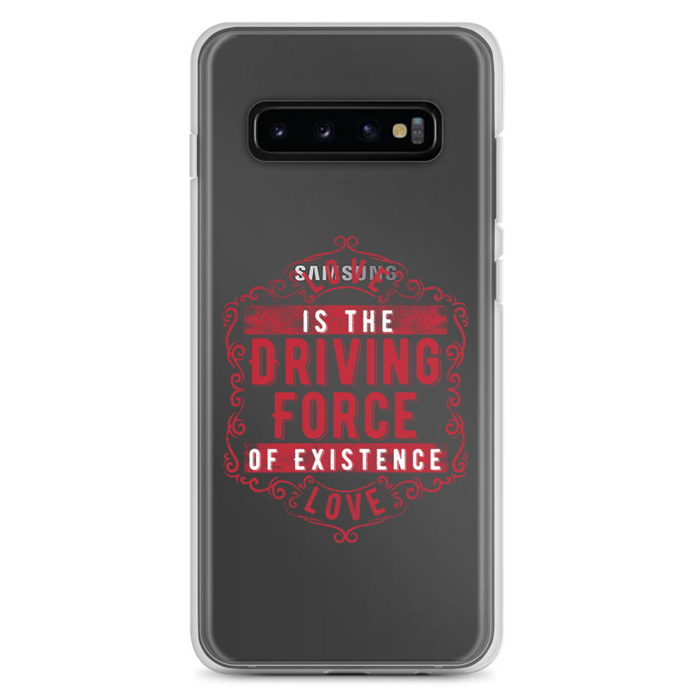 Love - The Emblem - (Samsung Clear Case)