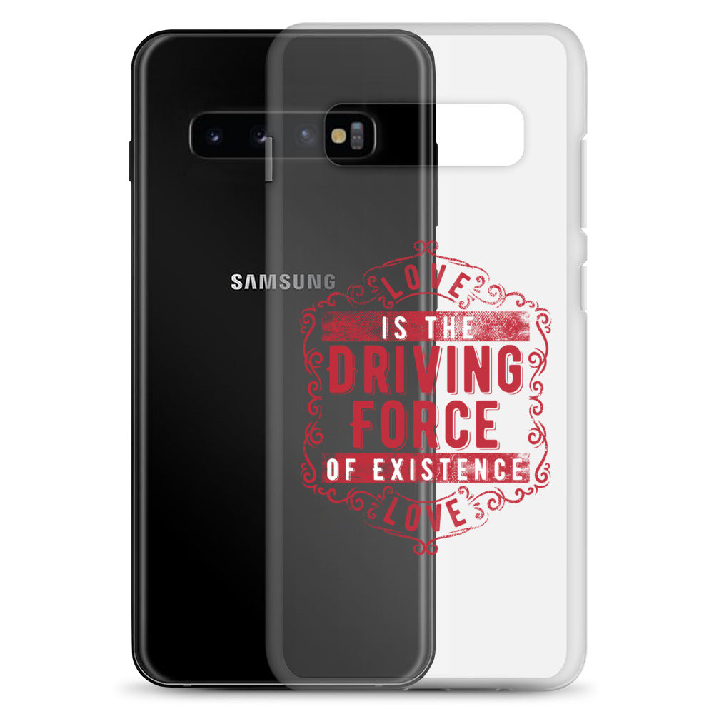 Love - The Emblem - (Samsung Clear Case)