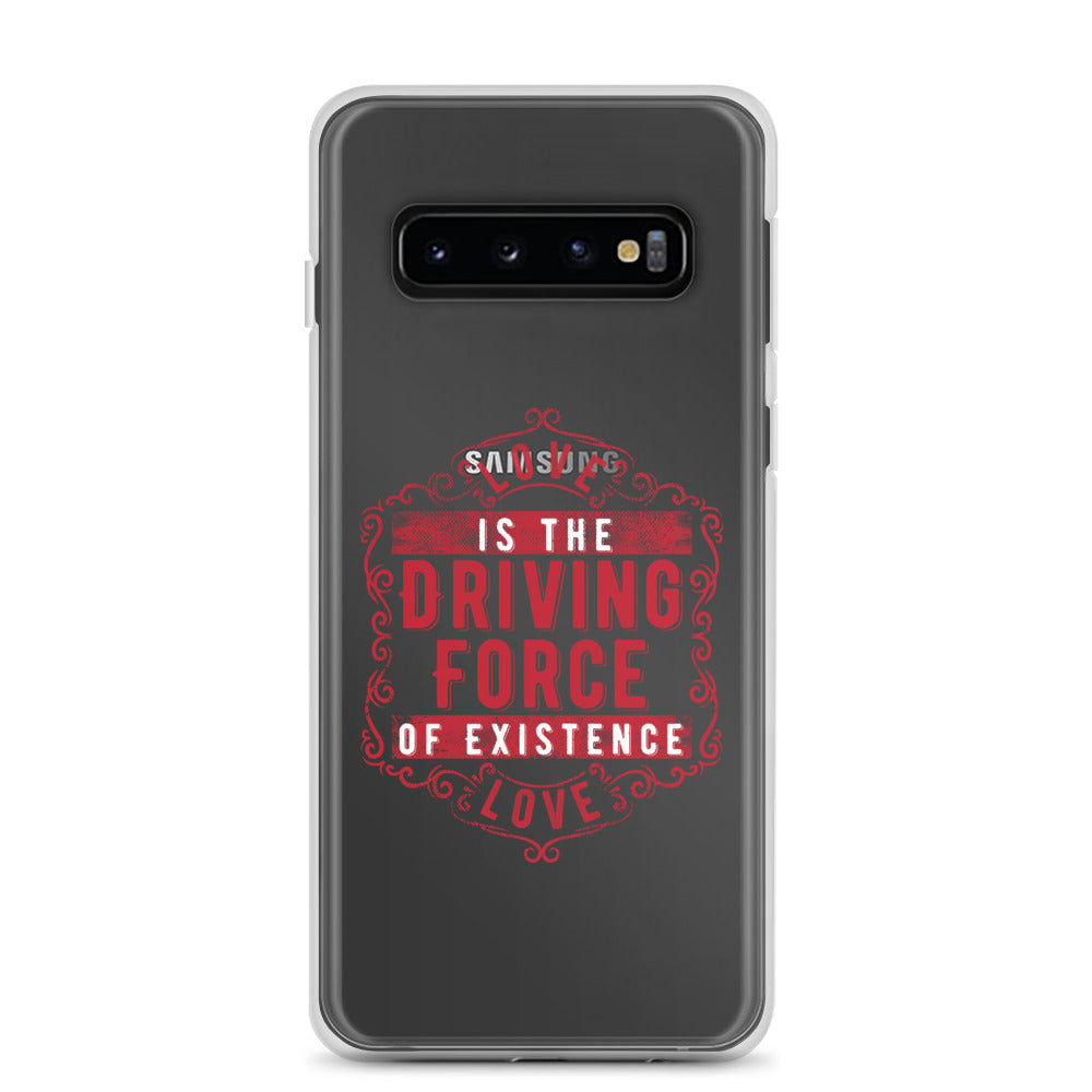 Love - The Emblem - (Samsung Clear Case)