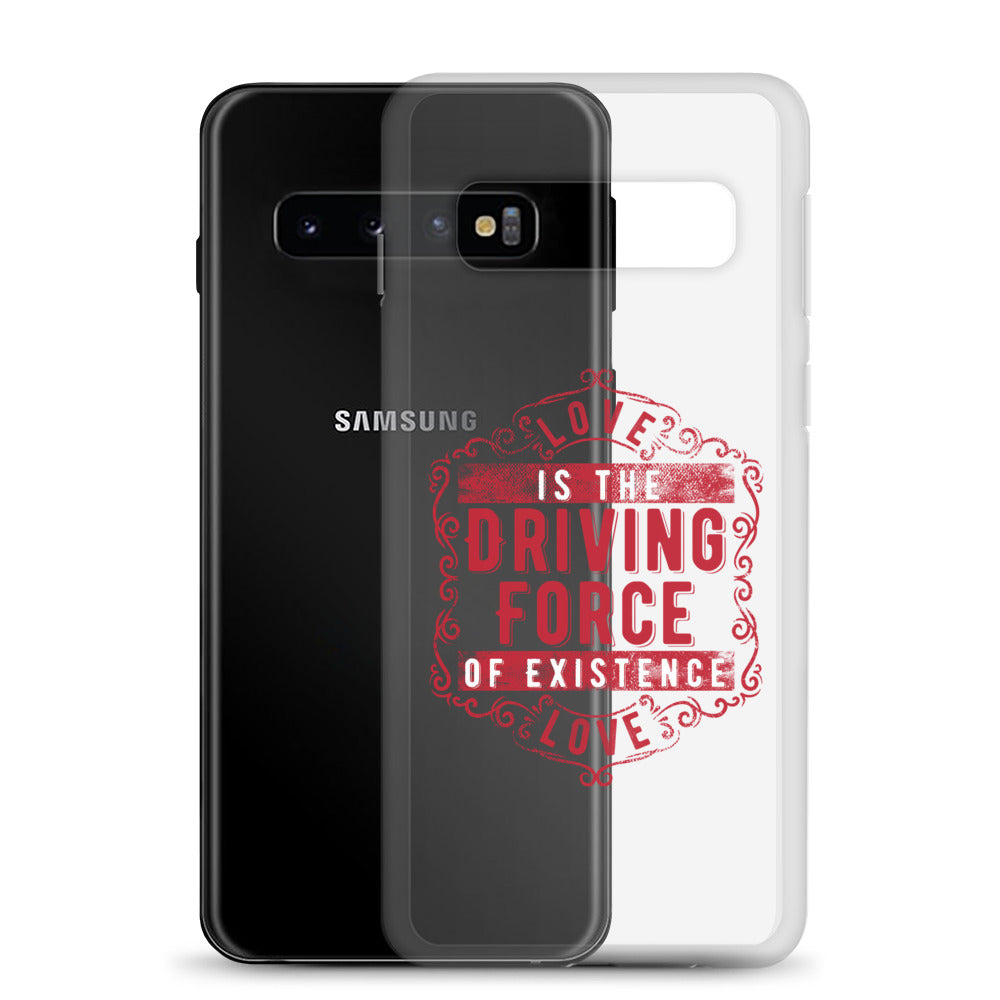 Love - The Emblem - (Samsung Clear Case)