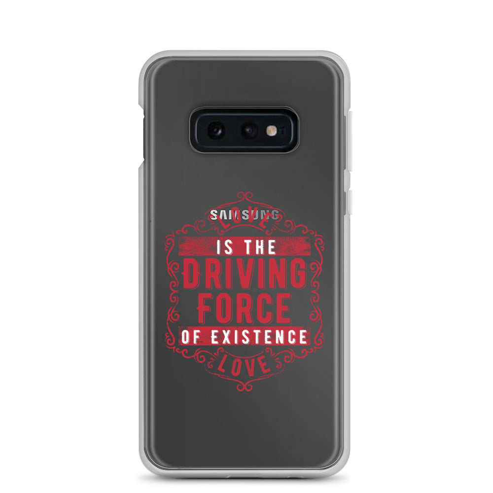 Love - The Emblem - (Samsung Clear Case)