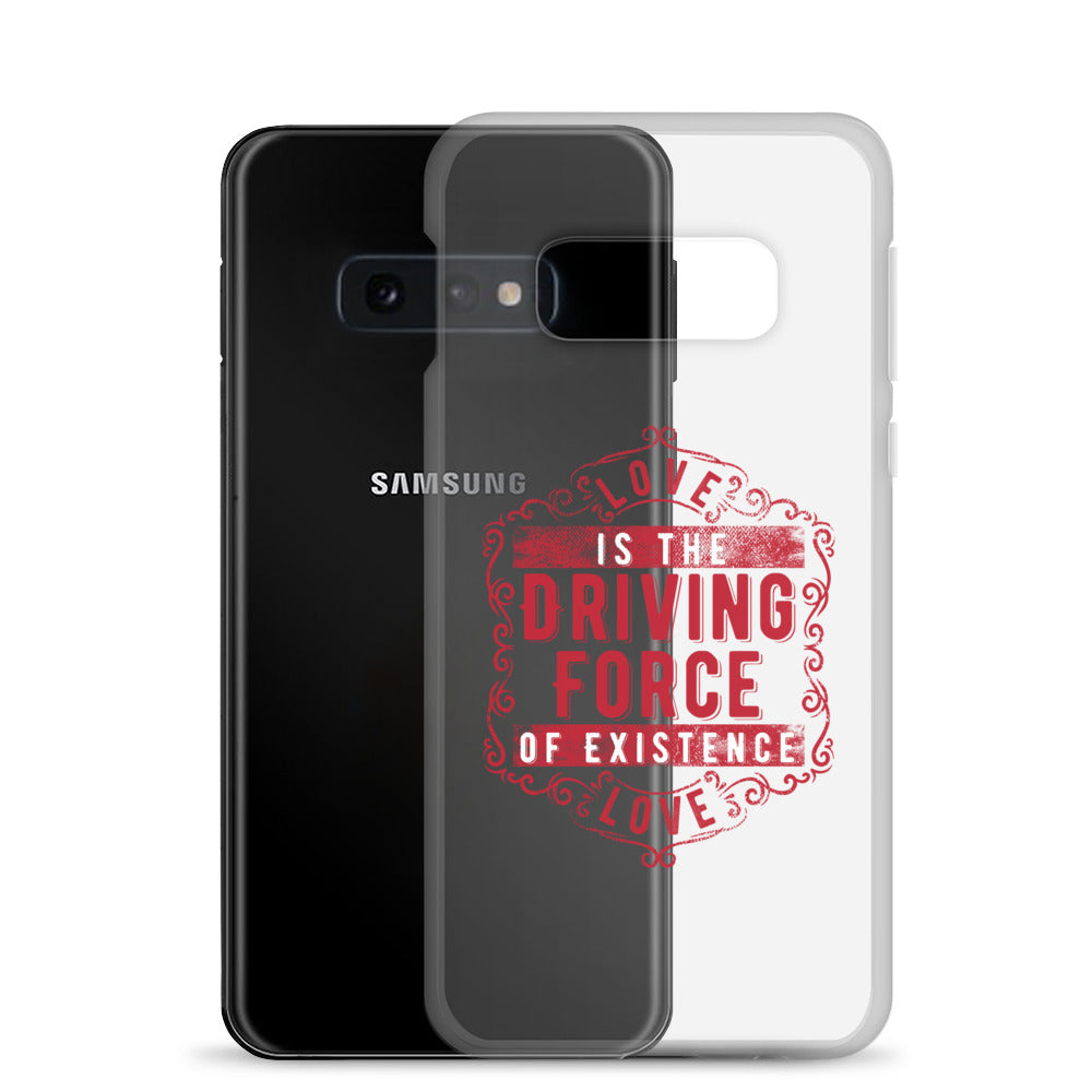 Love - The Emblem - (Samsung Clear Case)
