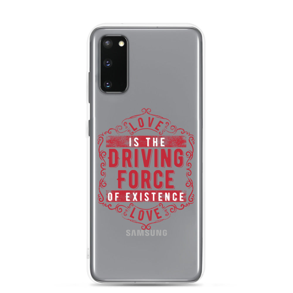 Love - The Emblem - (Samsung Clear Case)