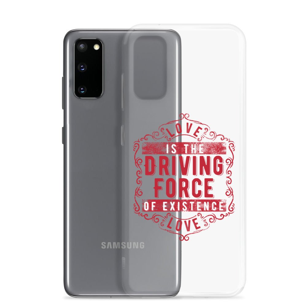 Love - The Emblem - (Samsung Clear Case)