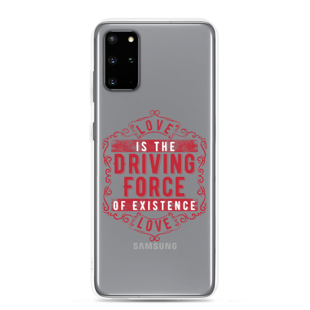 Love - The Emblem - (Samsung Clear Case)