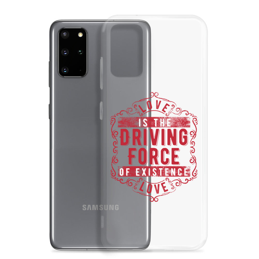 Love - The Emblem - (Samsung Clear Case)