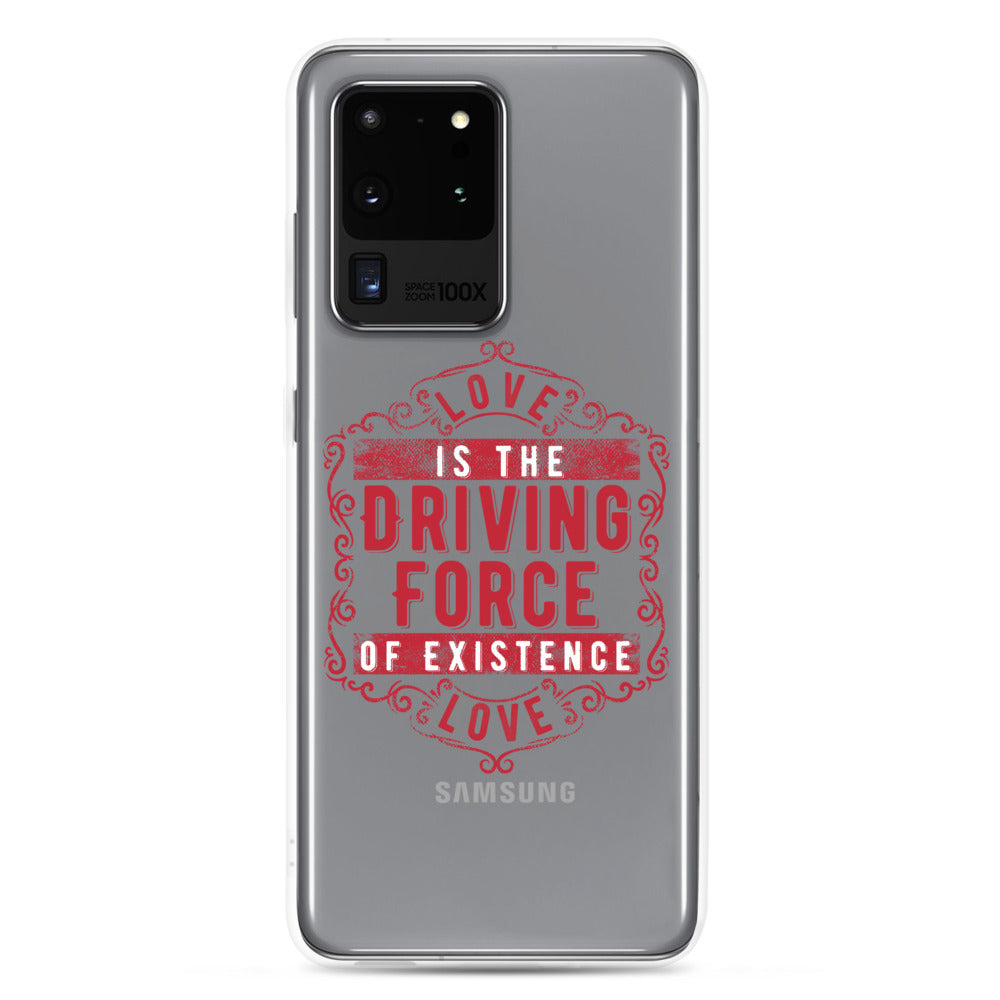 Love - The Emblem - (Samsung Clear Case)