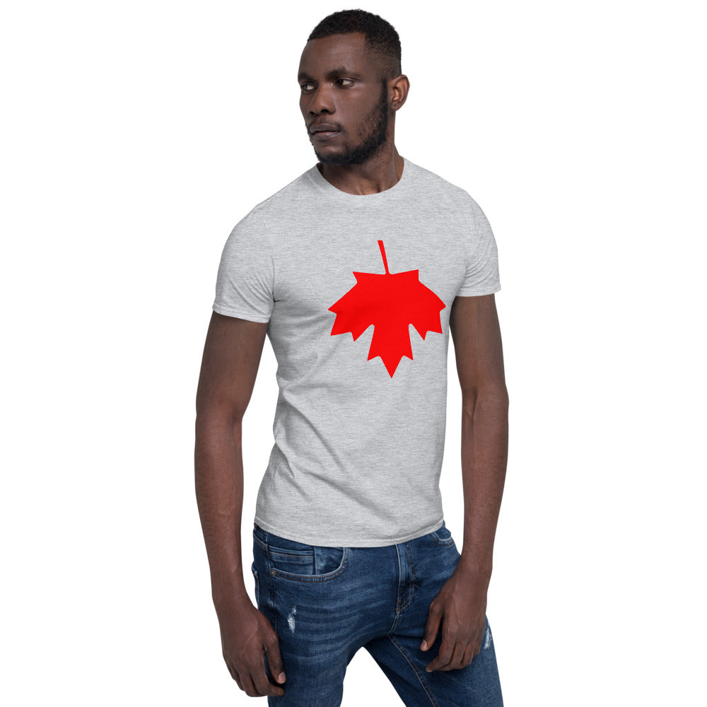 Men's upside down Canadian flag t-shirt